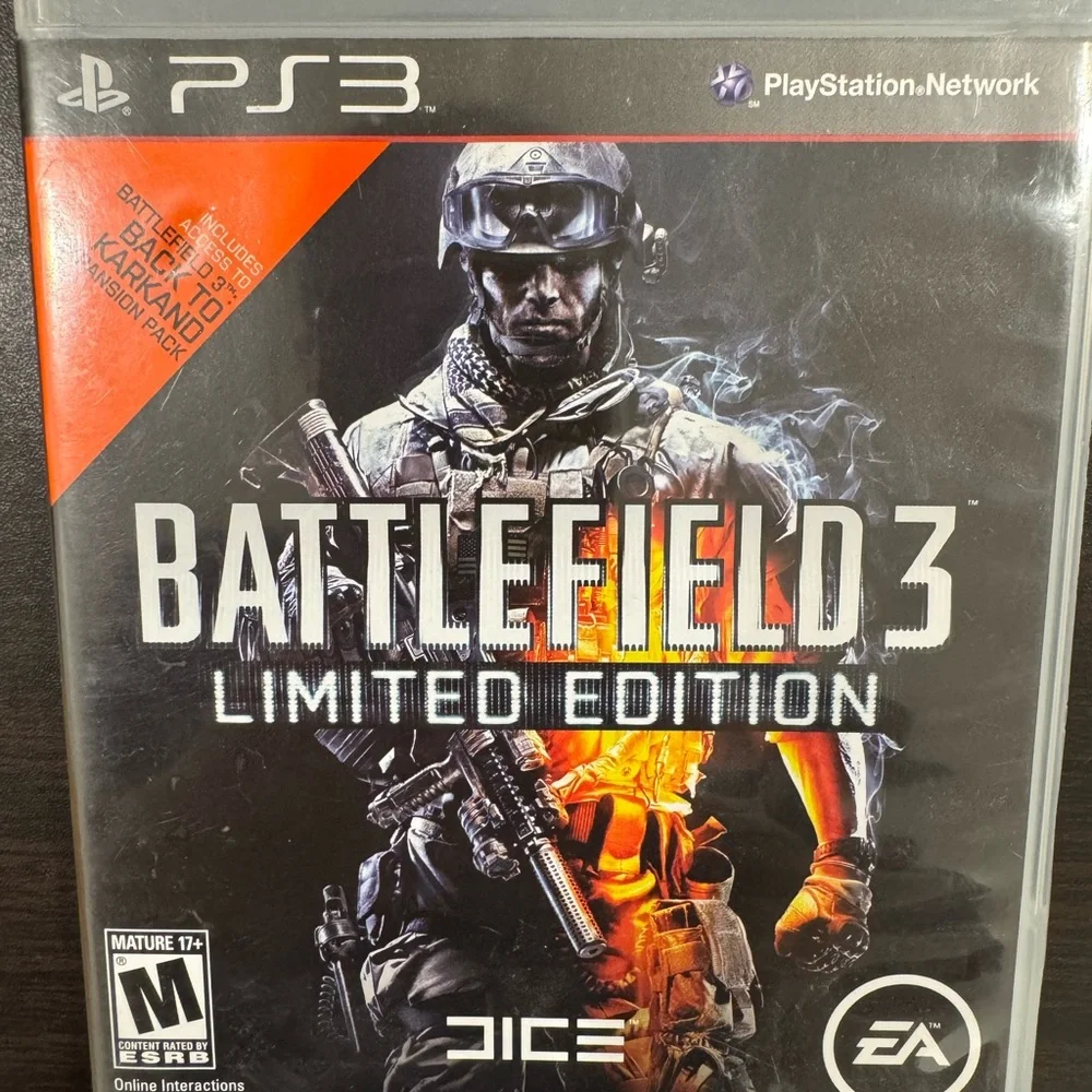 Battlefield 3 - Limited Edition Sony PlayStation PS3 2011 Complete